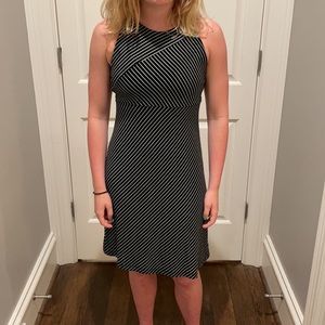 Athleta women’s striped sleeveless dress, small